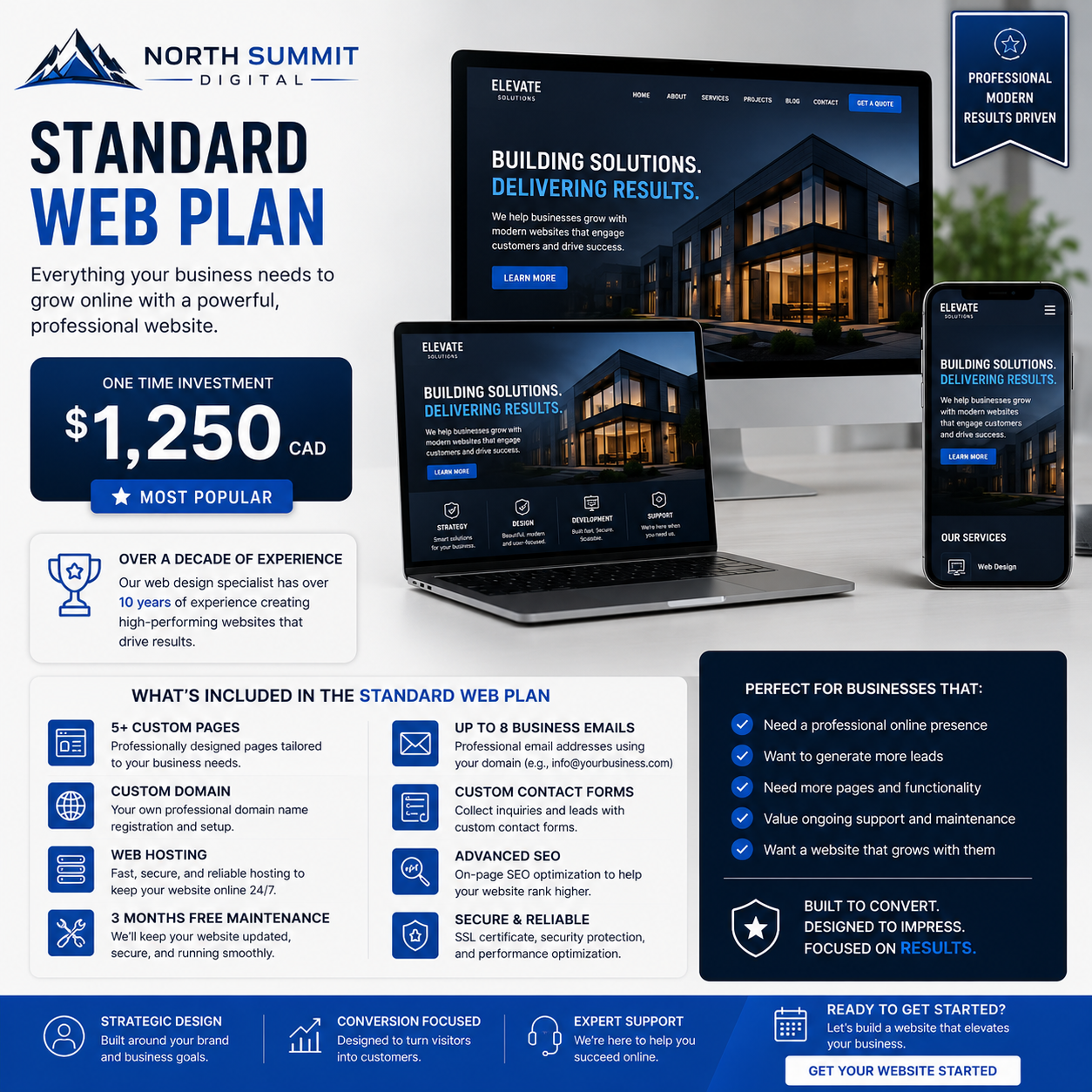 Standard Web Plan