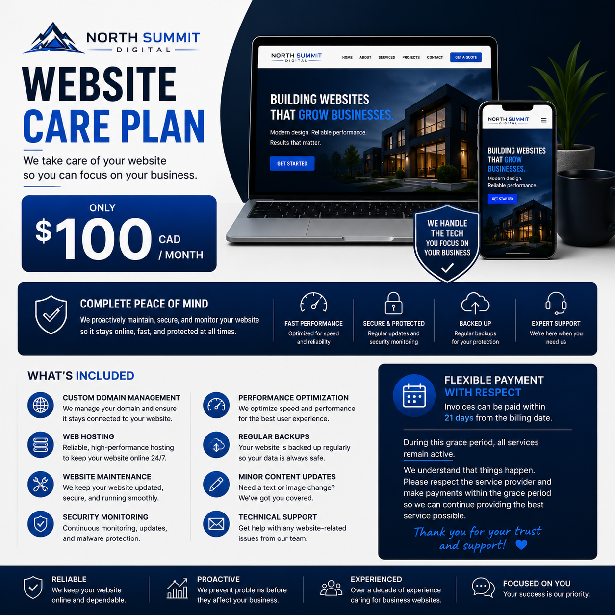 Website Care Plan
