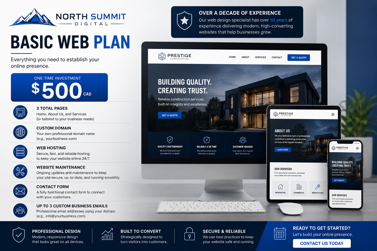 Basic Web Plan